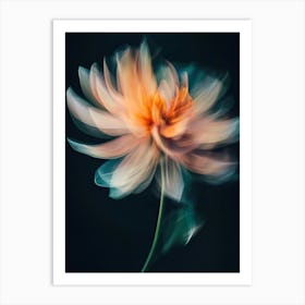 Abstract Flower 6 Art Print