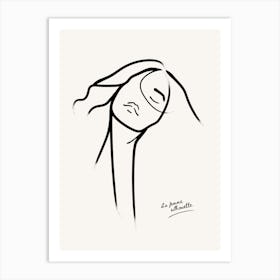 Portrait Of A Woman 30 Art Print