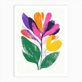 Flower Print Art Print