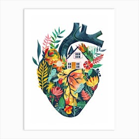 Heart Of Nature 2 Art Print