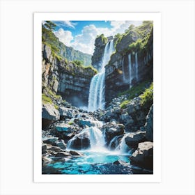 Waterfall Art Print