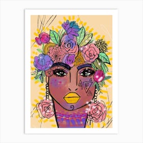Shes In Bloom Art Print