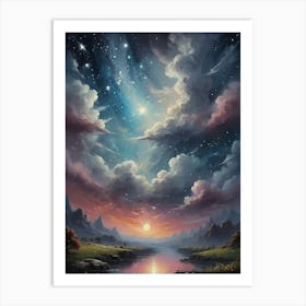 Night Sky 9 Art Print