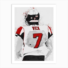 Michael Vick Art Print