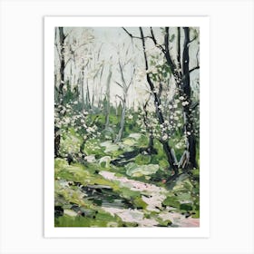 Woods In The Country Side 6 Art Print