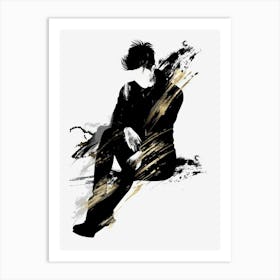 Portrait Of A Man 2 Art Print