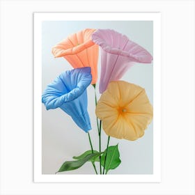 Dreamy Inflatable Flowers Morning Glory 1 Art Print