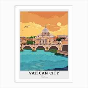 Vatican City Travel Art Print