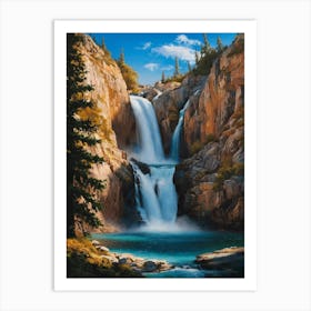 Waterfall 7 Art Print