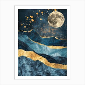 Moonlight Canvas Print 2 Art Print