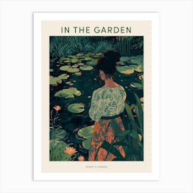 In The Garden Poster Monet S Garden France 5 Art Print