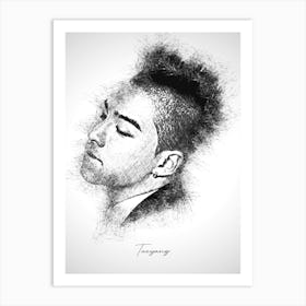 Taeyang Big Bang Art Print