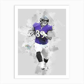 Mark Andrews Baltimore Ravens Art Print