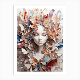 Paper Art 6 Art Print