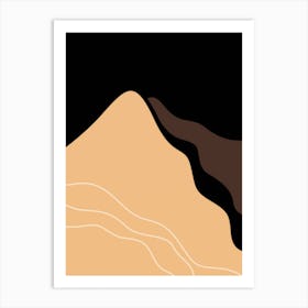 Sand Dunes 1 Art Print