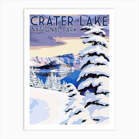 Crater Lake National Park Art Print