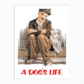 A Dog S Life (1918) Art Print