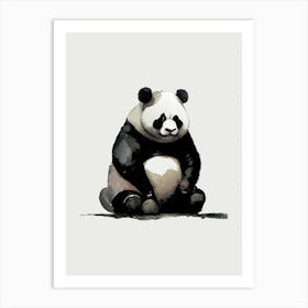 Panda Bear Art Print