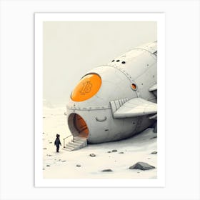 Spaceship Art Print