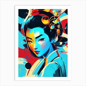 Geisha 91 Art Print