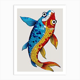 Koi Fish 3 Art Print