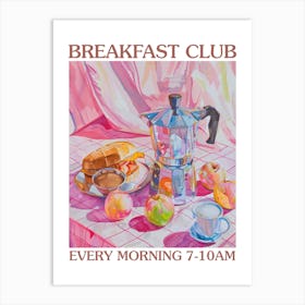 Breakfast Club Panini 2 Art Print