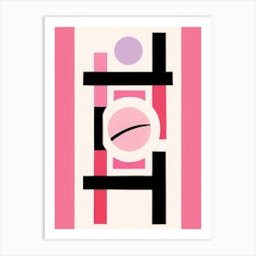 Pink Zen Art Print