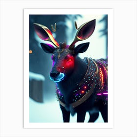 Reindeer Art Print