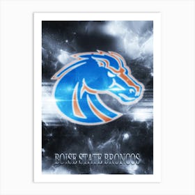 Boise State Broncos Art Print