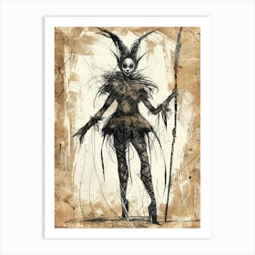 Devil'S Horns Art Print