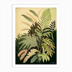 Mother Fern Rousseau Inspired Art Print