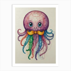 Octopus 43 Art Print