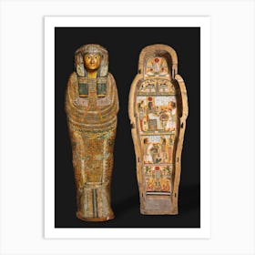 Egyptian Sarcophagus Art Print