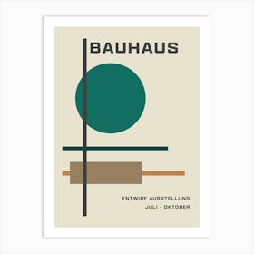 Bauhaus Neutral Print 3 Art Print