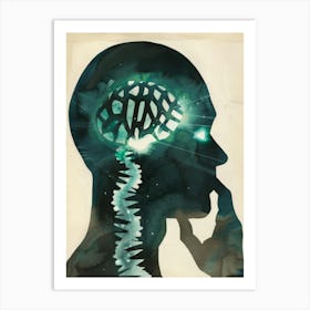 Man'S Brain Art Print