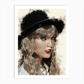 Taylor Swift 50 Art Print