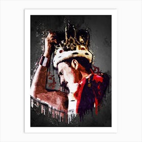 Freddie Mercury Potrait Art Print