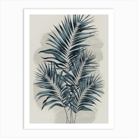 Palm Tree Canvas Print Art Print