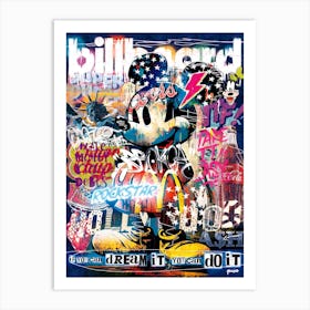 Pop Mickey Art Print