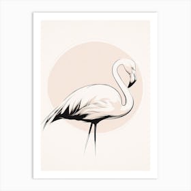 Flamingo 3 Art Print