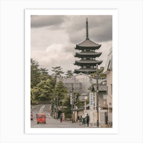 Traditional Japanese Building Art Print