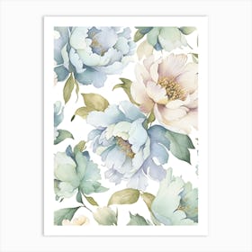 Peonies 1 Art Print