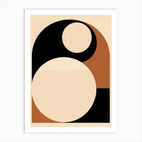 Bauhaus Essence: Abstract Geometricity Art Print