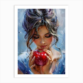 Red Apple Art Print