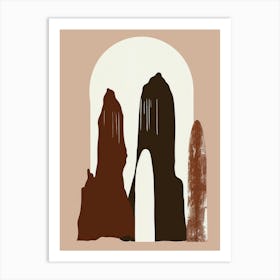 Three Rocks Art Print