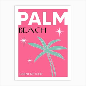 Palm Beach Art Print