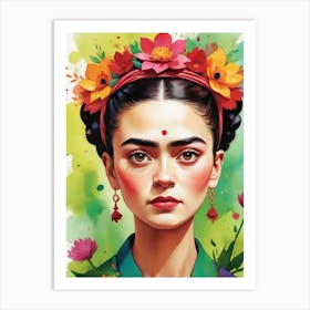 frida kahlo 7 Art Print