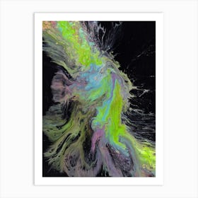 An Explosion of Colour Art Print