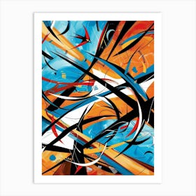 Abstract Painting 2240 Art Print