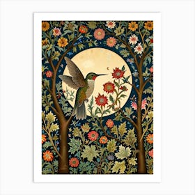 William Morris Hummingbird Art Print